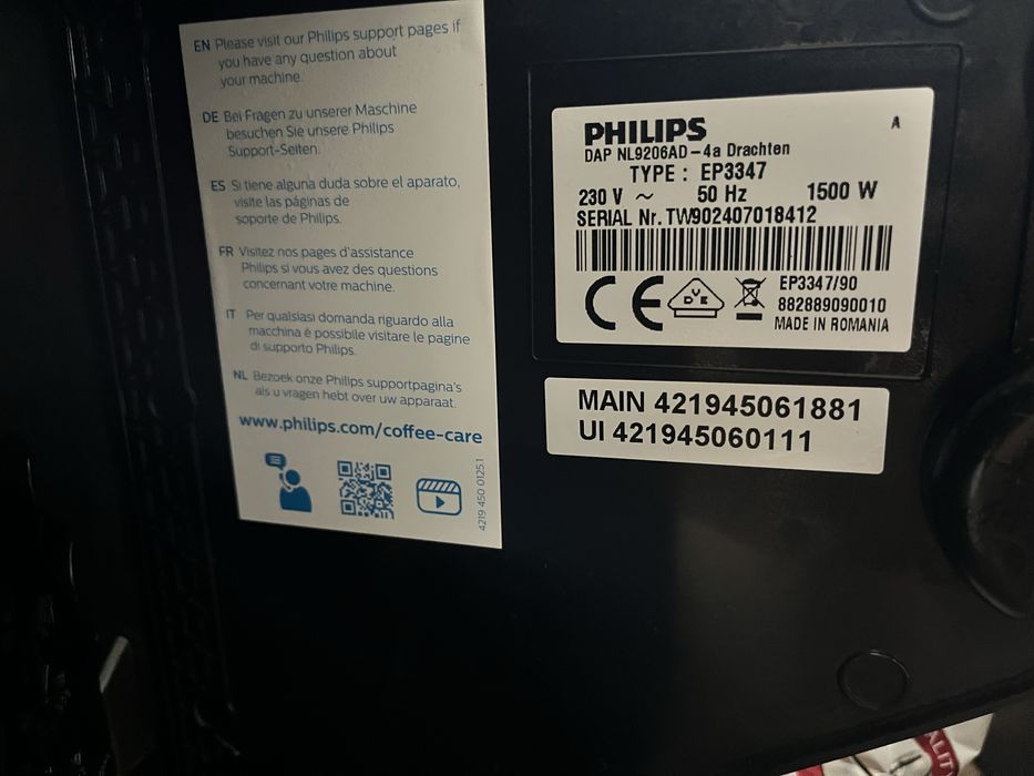 Кафемашина Philips EP3347/90