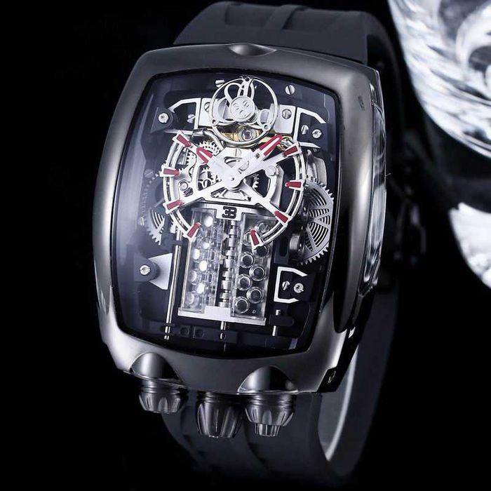 Aвтоматичен мъжки часовник Jacob & Co. Bugatti Chiron W-16