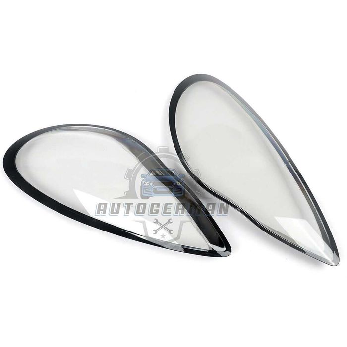 Капаци фарове Porsche Panamera 2011 2012 2013 2014 стъкло за фар Порше Панамера Xenon капак фар лупа фарова маска прозрачно стъкло фарове капак