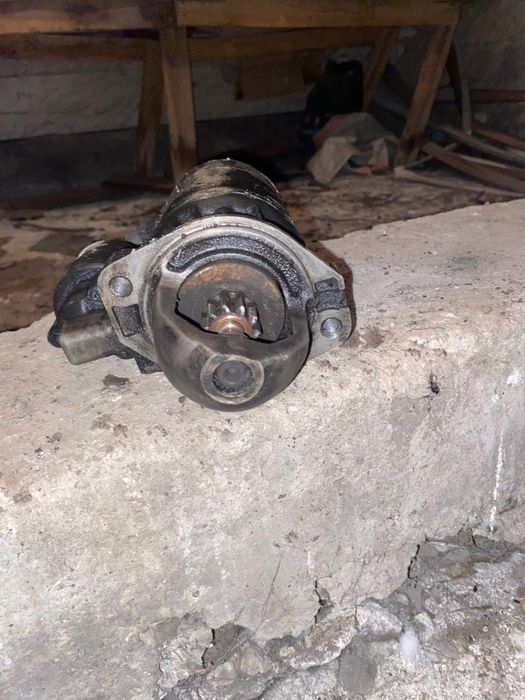 Мерс 140 стартер 606 дизельный и генератор