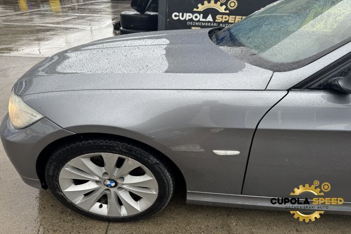 Aripa fata stanga SPACEGRAU METALLIC (A52) BMW Seria 3 E91 [facelift]