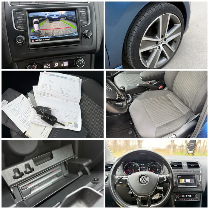 Volkswagen Polo 2015 1.4 TDI Clima Pilot Navi Euro 6 Facelift TOP