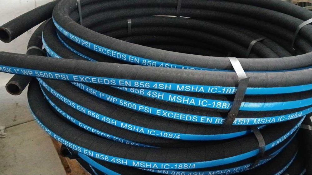 Furtun hidraulic 4SH DN19-DN25 3/4" 1" rola engros ITALIA