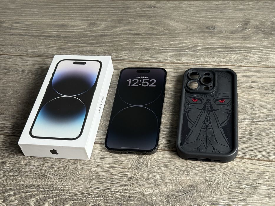 IPhone 14 Pro , 256GB, 5G, Space Black ,Neverlocked ,baterie 100