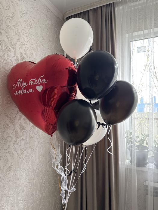 Цветы деркул и шары