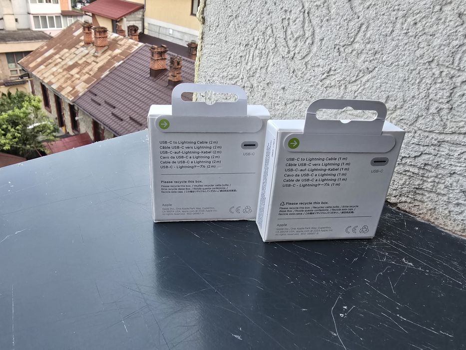 Cablu iPhone USB C - Lightning 1 / 2M