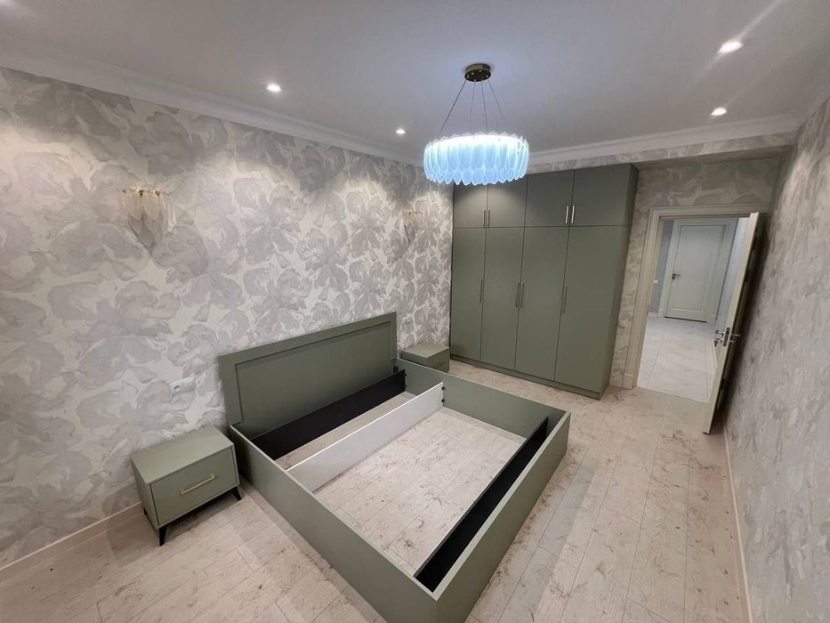 Укомплектованая квартира 3 комнаты 82м² цокольный этаж Мирабадский р-н
