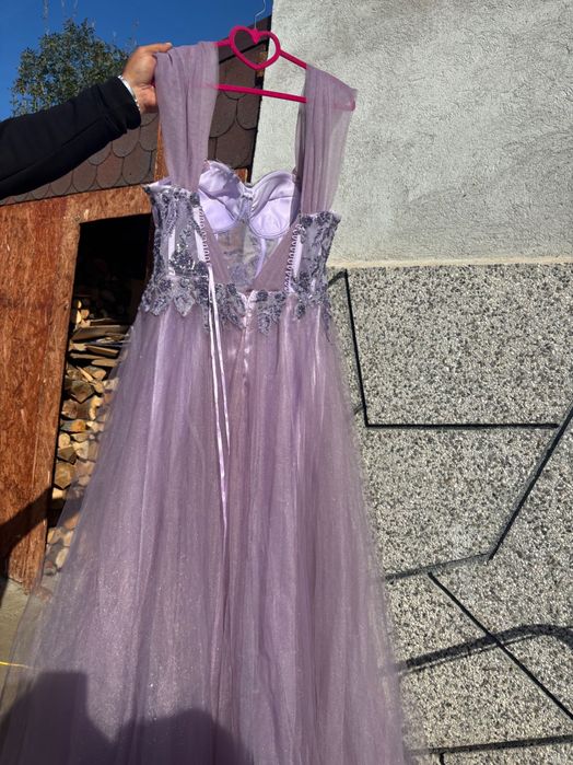 Бална Рокля лилава.