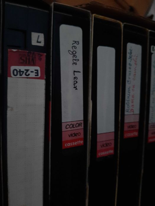 Casete video inregistrate