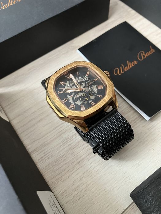 Ceas automatic Walter Bach WCD-3722 oțel inoxidabil