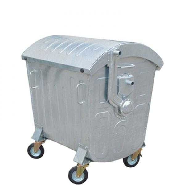 Мусорный металлический контейнер мусорный бак
