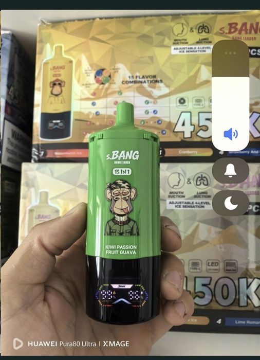 Vape 450.000 Puffs 15 Arome Reglaj Gheata
