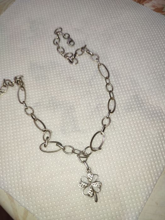 Сребърен ланец, сребърно колие