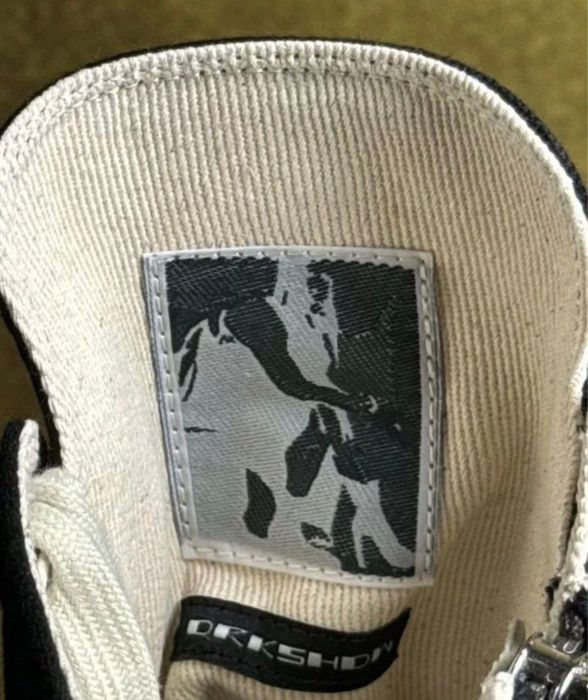 Rick Owens Drkshdw Eyelet Ramones