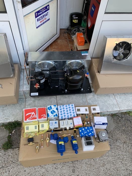 Kit agregat camera frigorifica refrigerare congelare 10m3 nou