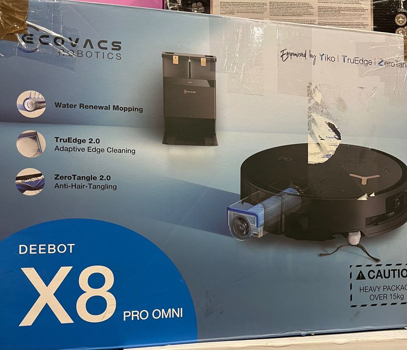 Прахосмукачка робот Ecovacs X8 pro omni