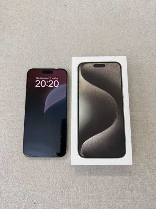 Iphone 15 pro max 256 gb titanium