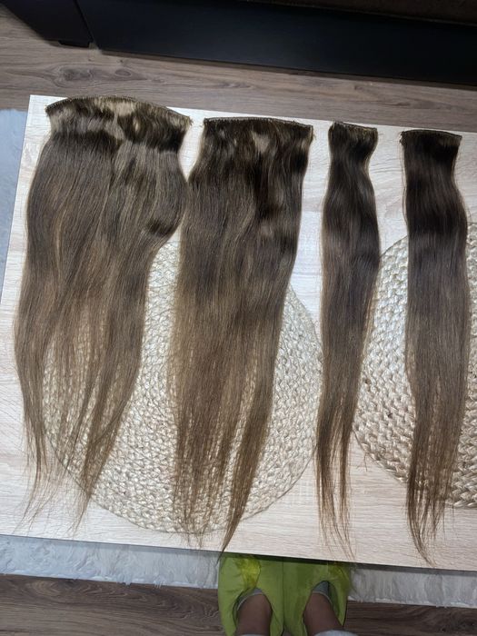 Естествена индийска  коса