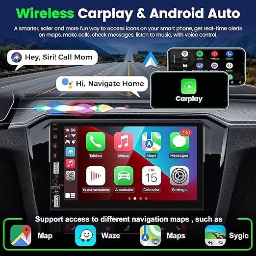 Vand radio audo 1din cu carplay