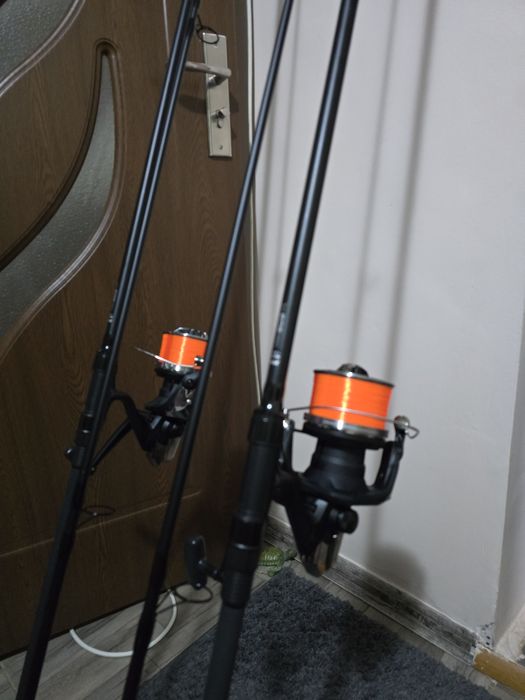 Lansete Fox /Mulinete Shimano Beastmaster 14000XC/Husă lansete
