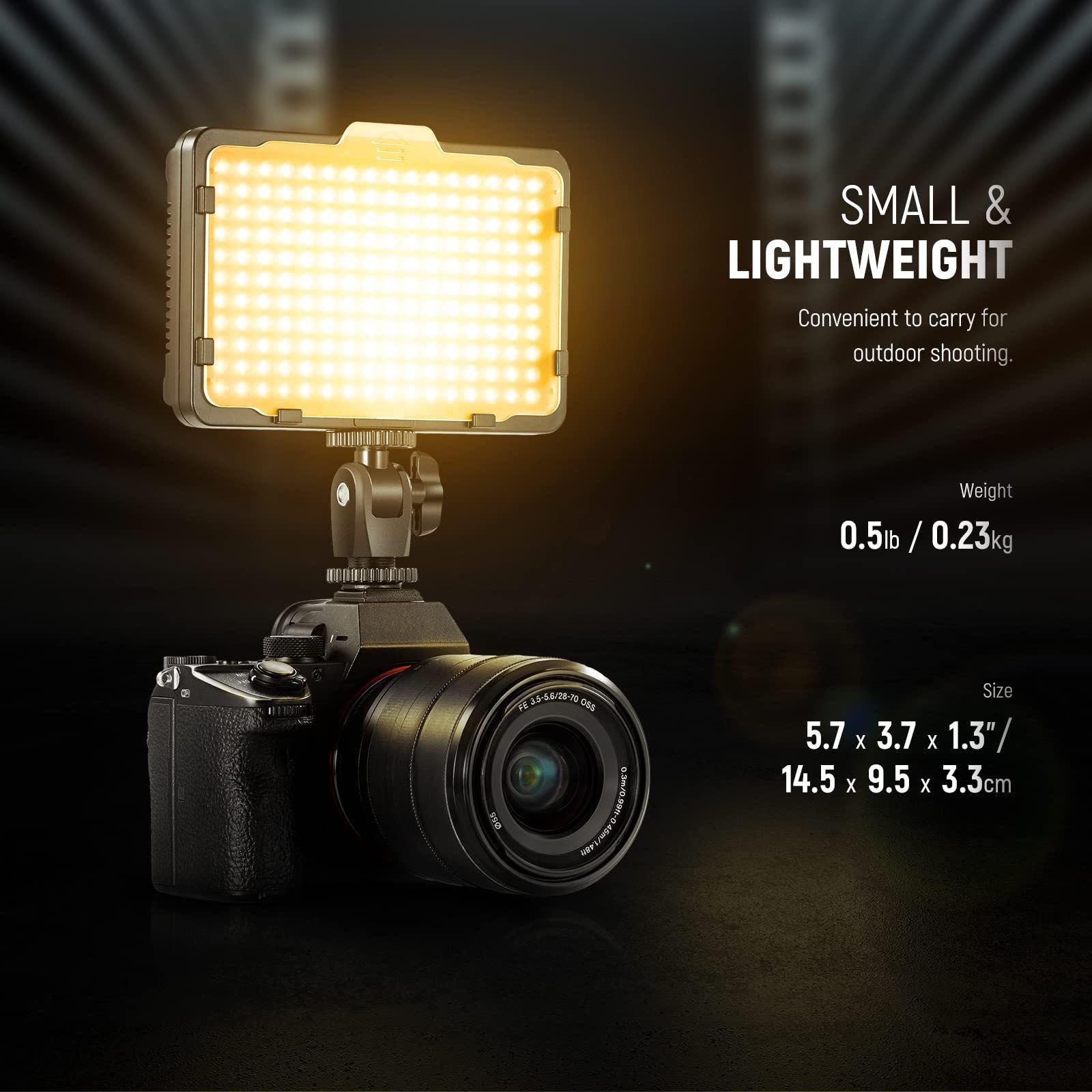 LED Видео Светлина с 2 бр. Филтър. Видео. Фото. Студио. Осветление. гр ...