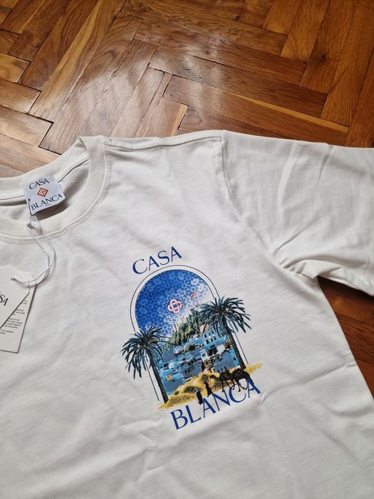 Страхотна мъжка тениска CASABLANCA размер S M L XL 2XL