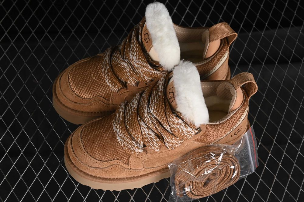 UGG Lowmel - 3 culori/piele naturala/blana/full box