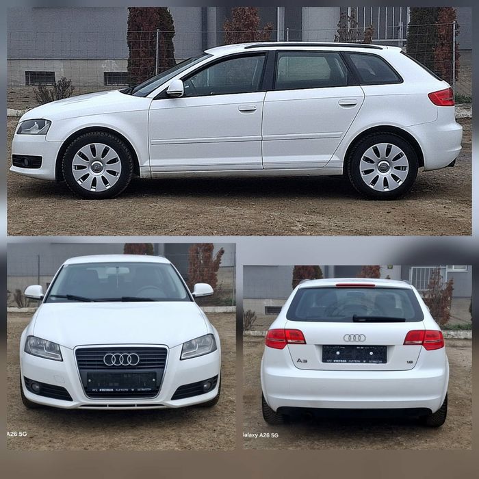 Audi A3 1.6 Mpi  Benzina An 2010 navigatie 
Motor 1.6 MPi (Benzina cel