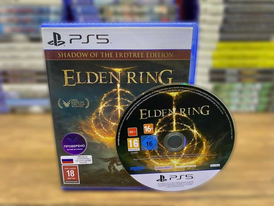 Elden Ring PlayStation 5/ Пс5 Огромный Выбор Дисков