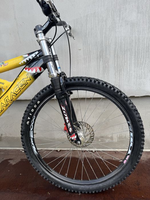 Bicicleta Saracen Havon Mountain Bike Retro Full suspension