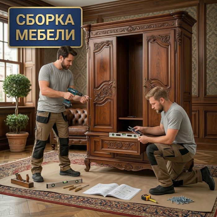 Сборка и разборка мебели. Команда