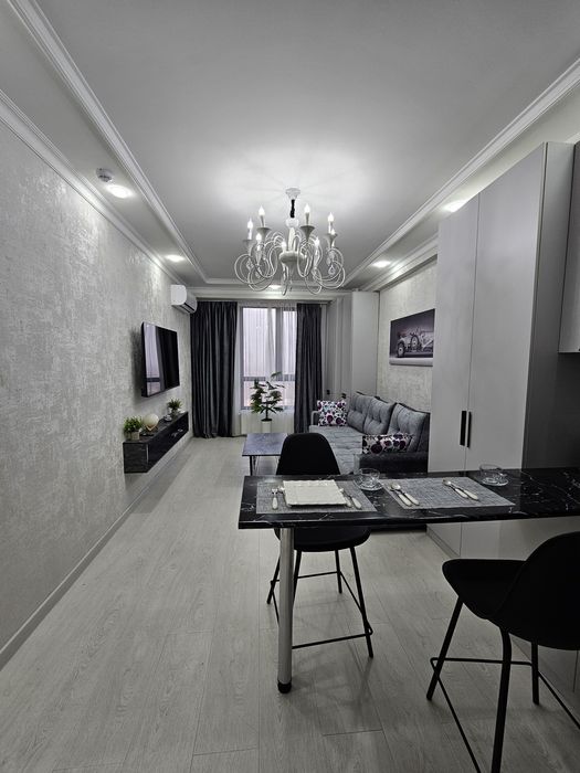 Новостройка на глинки , ул нукус 29м²  Студия