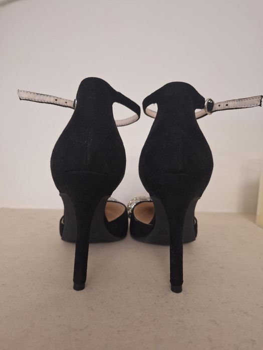 Обувки на висок ток с пандела