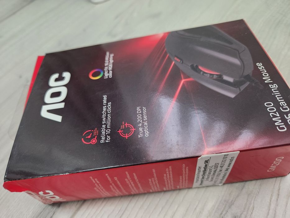 Mouse Gaming profesional AOC GM200