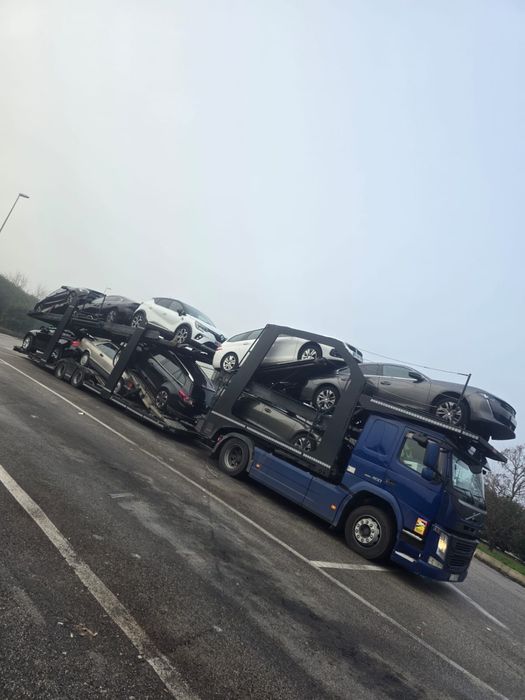 VOLVO FM 460, Remorca Lohr