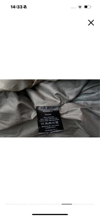 Geaca piele All Saints size XS