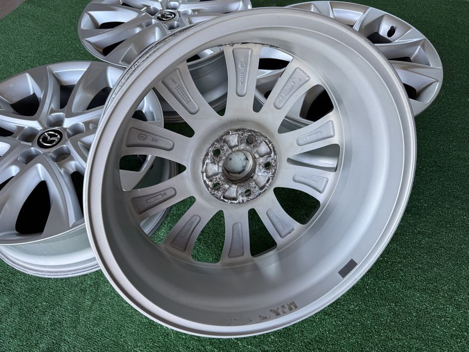 4бр. КАТО НОВИ 19” ОРИГИНАЛНИ Джанти 5х114.3 за -MAZDA/HYUNDAI/KIA/японски- 7.0Jx19H2, ET50