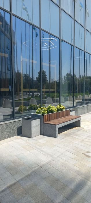 Скамейка урна вазон кашпо skameyka  urna guldon