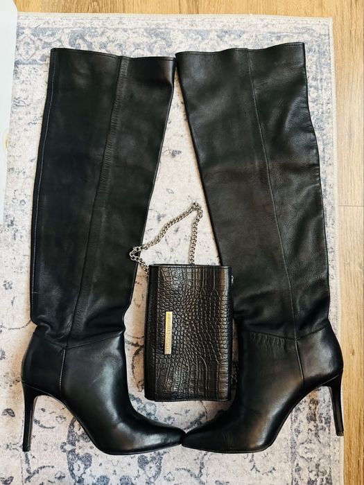 Чизми естествена кожа