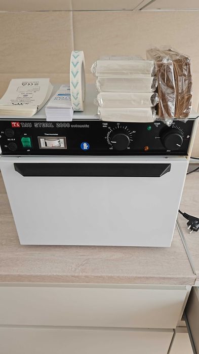 Pupinel sterilizare TS TAN STERIL 2000 – stare foarte bună + consumabile incluse