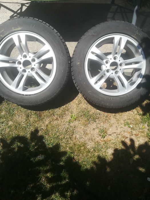 Оригинални джанти 17" със зимни гуми Gislaved за BMW X3/E83/