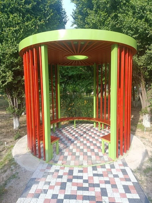 Скамейка металлические т