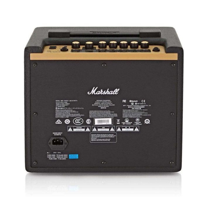 Marshall CODE25 , усилвател за китара , моделиращ усливател с ефекти