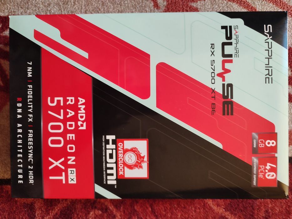 Видеокарта Sapphire PULSE RX 5700 XT BE 8GB GDDR6