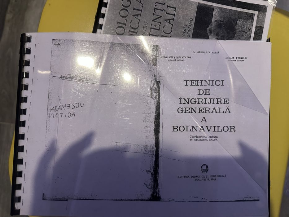 Manuale postliceala sanitara