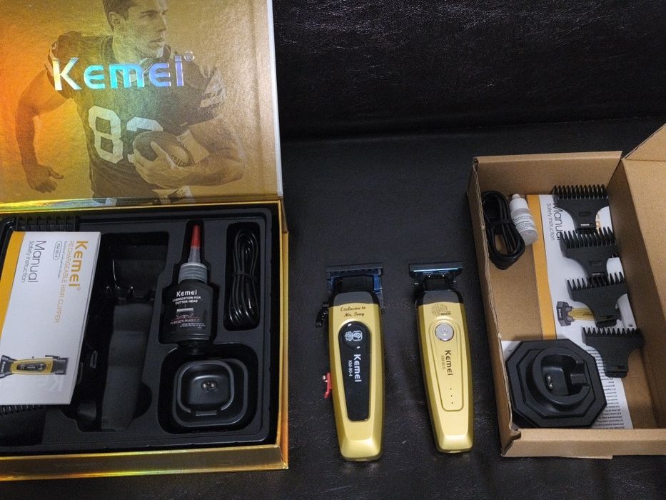 Kemei  trimmer + mașina de tuns