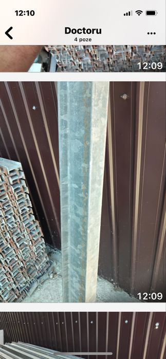 Vand profil I galvanizat 80