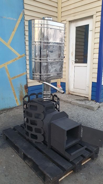 Продам печь для бани на угле