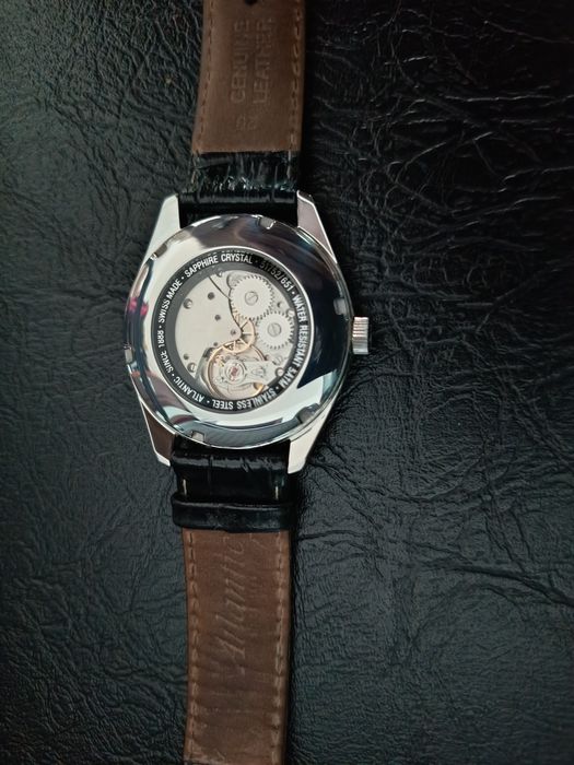 Ceas mecanic Atlantic Worldmaster Art Deco 51651.41.25S