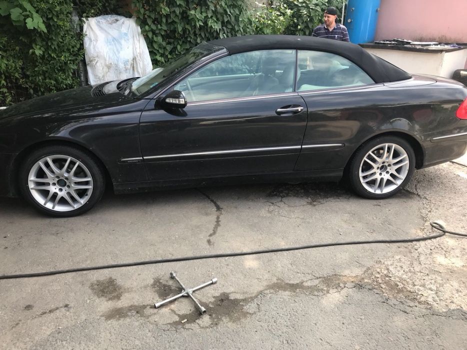 Jante originale Mercedes C E Class CLK SLK 17 Zoll Twin Spoke